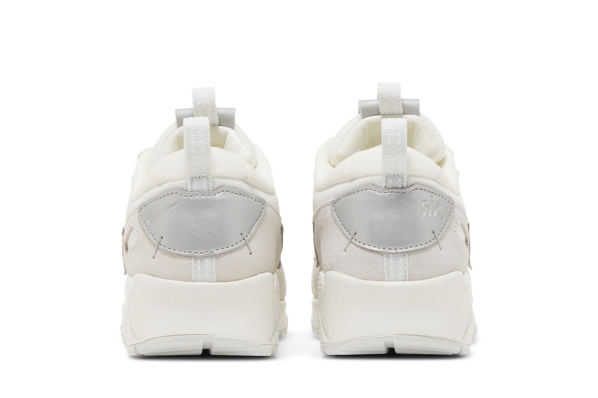 Nike Air Max 90 Futura Summit White Metallic Silver (Women's) sneaker afbeelding 6 - stylecode FB1877-110