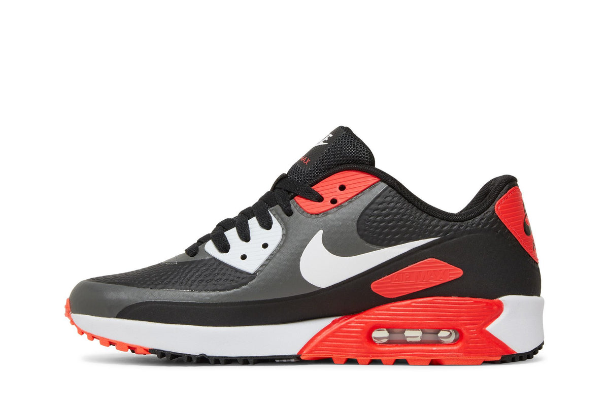 Nike Air Max 90 Golf Iron Grey Infra Red 23 sneaker afbeelding 3 - stylecode CU9978-010