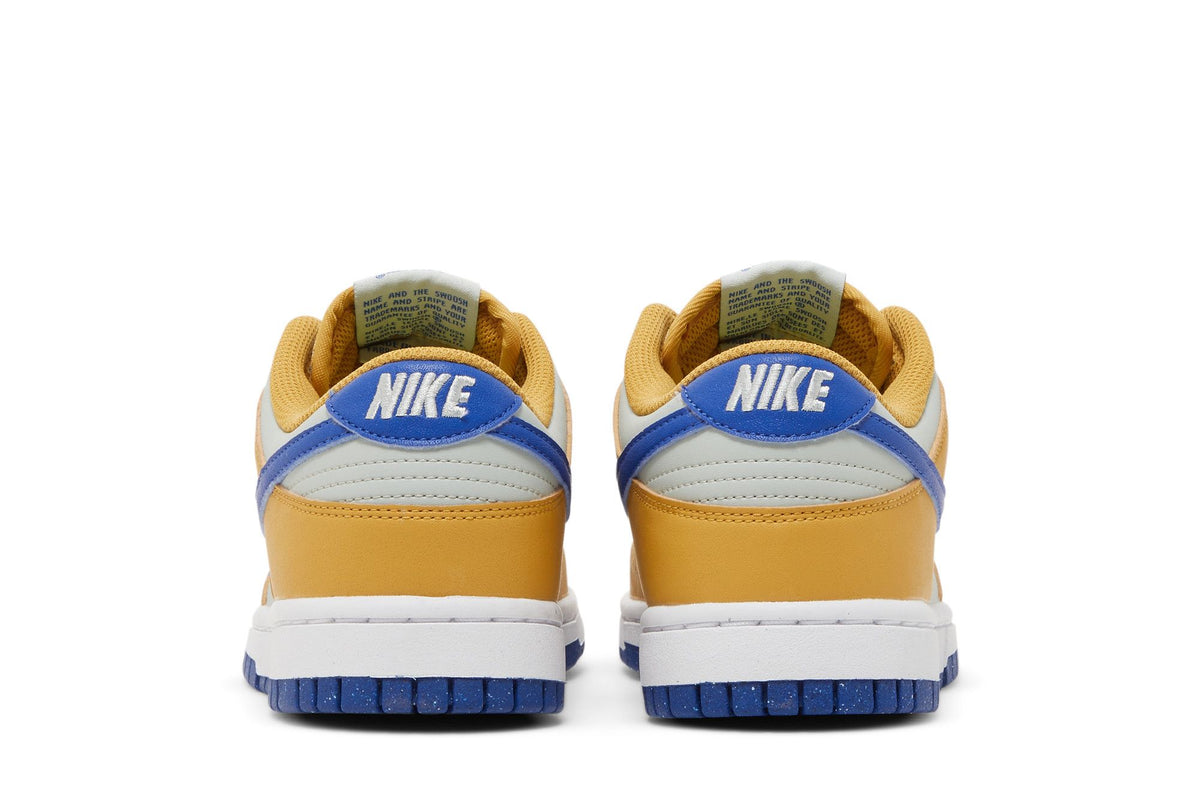 Nike Dunk Low Next Nature Wheat Gold Royal (Women's) sneaker afbeelding 6 - stylecode DN1431-700