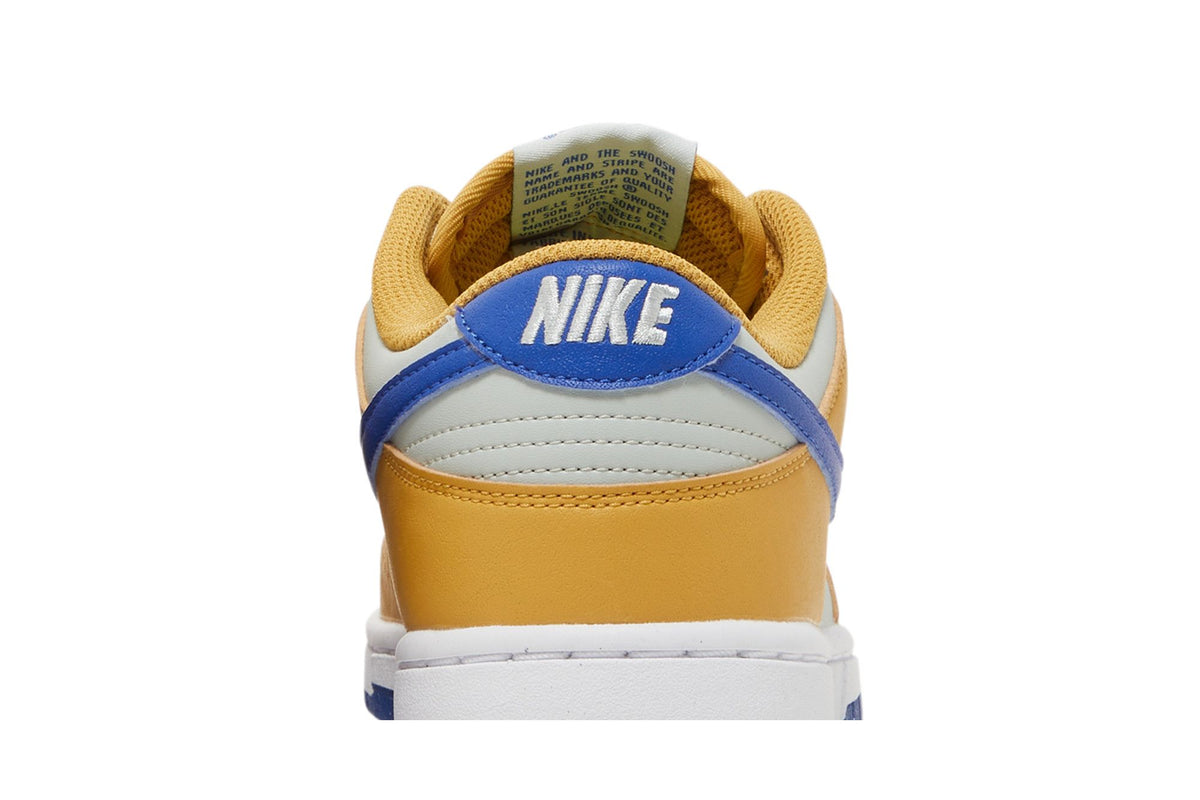 Nike Dunk Low Next Nature Wheat Gold Royal (Women's) sneaker afbeelding 7 - stylecode DN1431-700