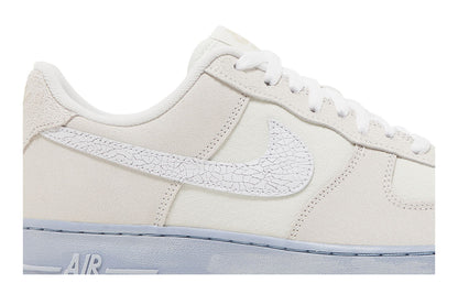 Nike Air Force 1 Low '07 LV8 EMB Summit White Blue Whisper sneaker afbeelding 2 - stylecode DV0787-100