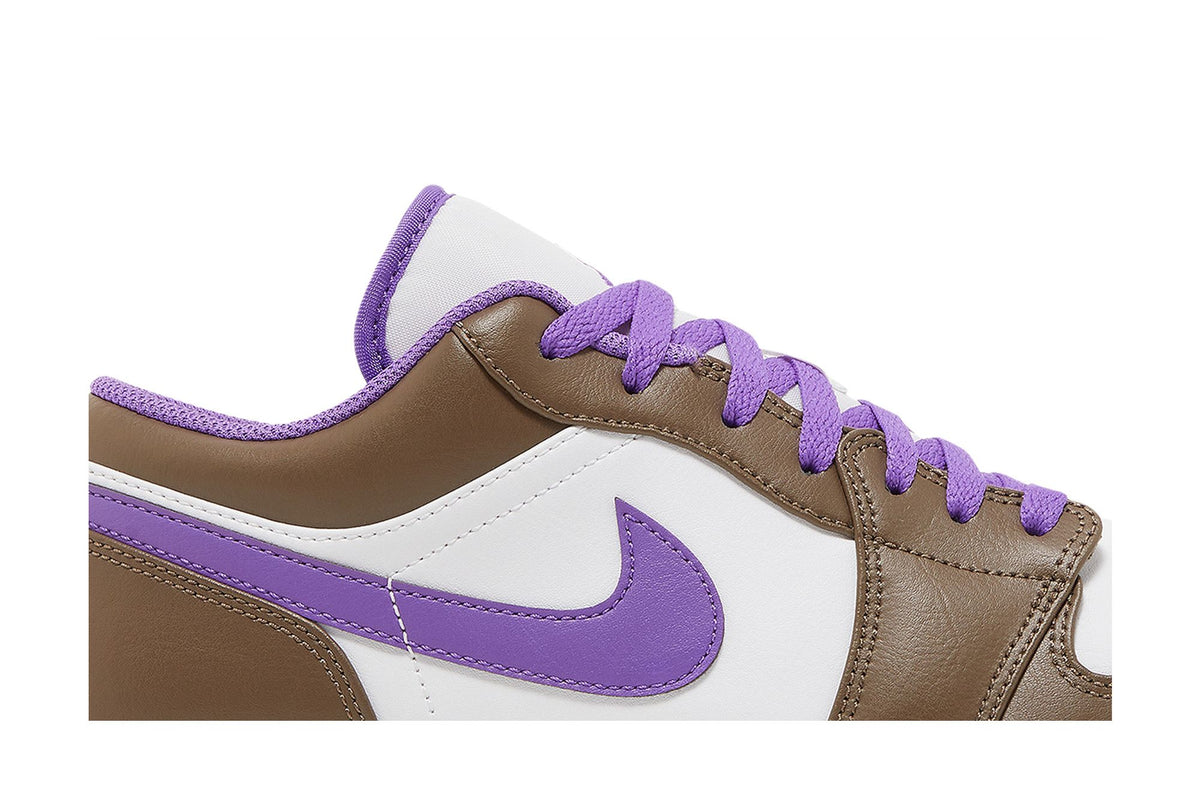 Jordan 1 Low Purple Mocha sneaker afbeelding 2 - stylecode 553558-215