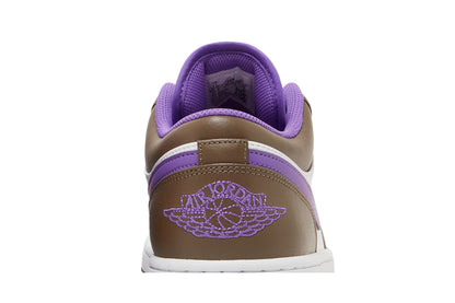 Jordan 1 Low Purple Mocha sneaker afbeelding 7 - stylecode 553558-215