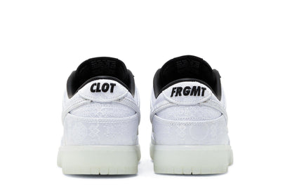 Nike Dunk Low CLOT Fragment White sneaker afbeelding 6 - stylecode FN0315-110