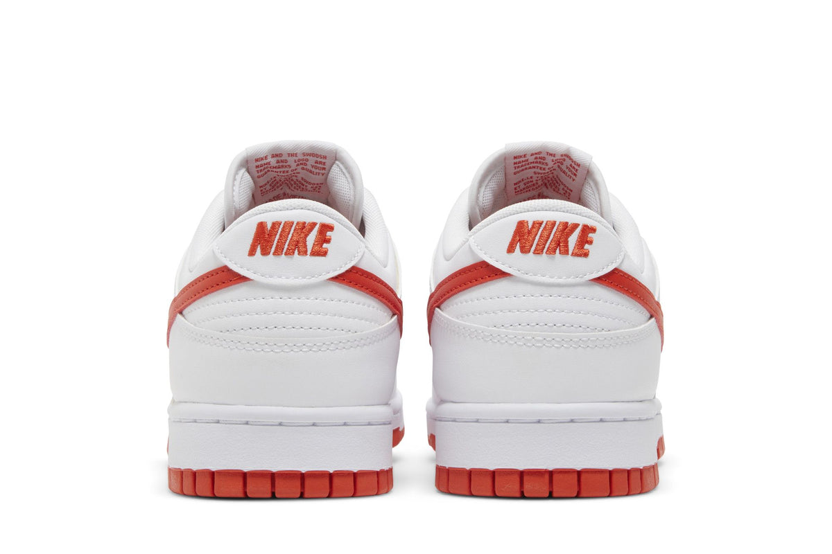 Nike Dunk Low Retro White Picante Red sneaker afbeelding 6 - stylecode DV0831-103