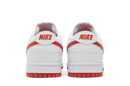 Nike Dunk Low Retro White Picante Red sneaker afbeelding 6 - stylecode DV0831-103