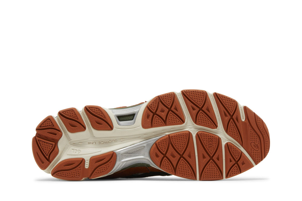 ASICS Gel-NYC Oatmeal Forest Green Orange sneaker afbeelding 4 - stylecode 1201A789-251