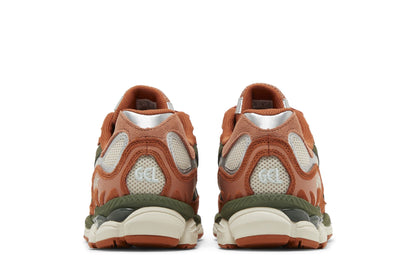ASICS Gel-NYC Oatmeal Forest Green Orange sneaker afbeelding 6 - stylecode 1201A789-251