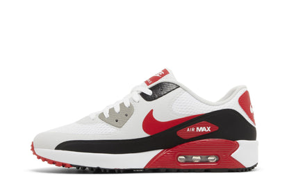 Nike Air Max 90 Golf White Black University Red sneaker afbeelding 3 - stylecode DX5999-162