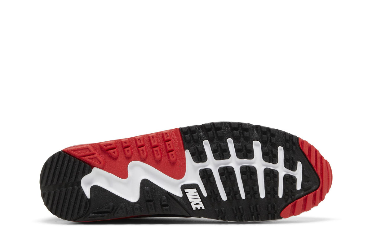 Nike Air Max 90 Golf White Black University Red sneaker afbeelding 4 - stylecode DX5999-162