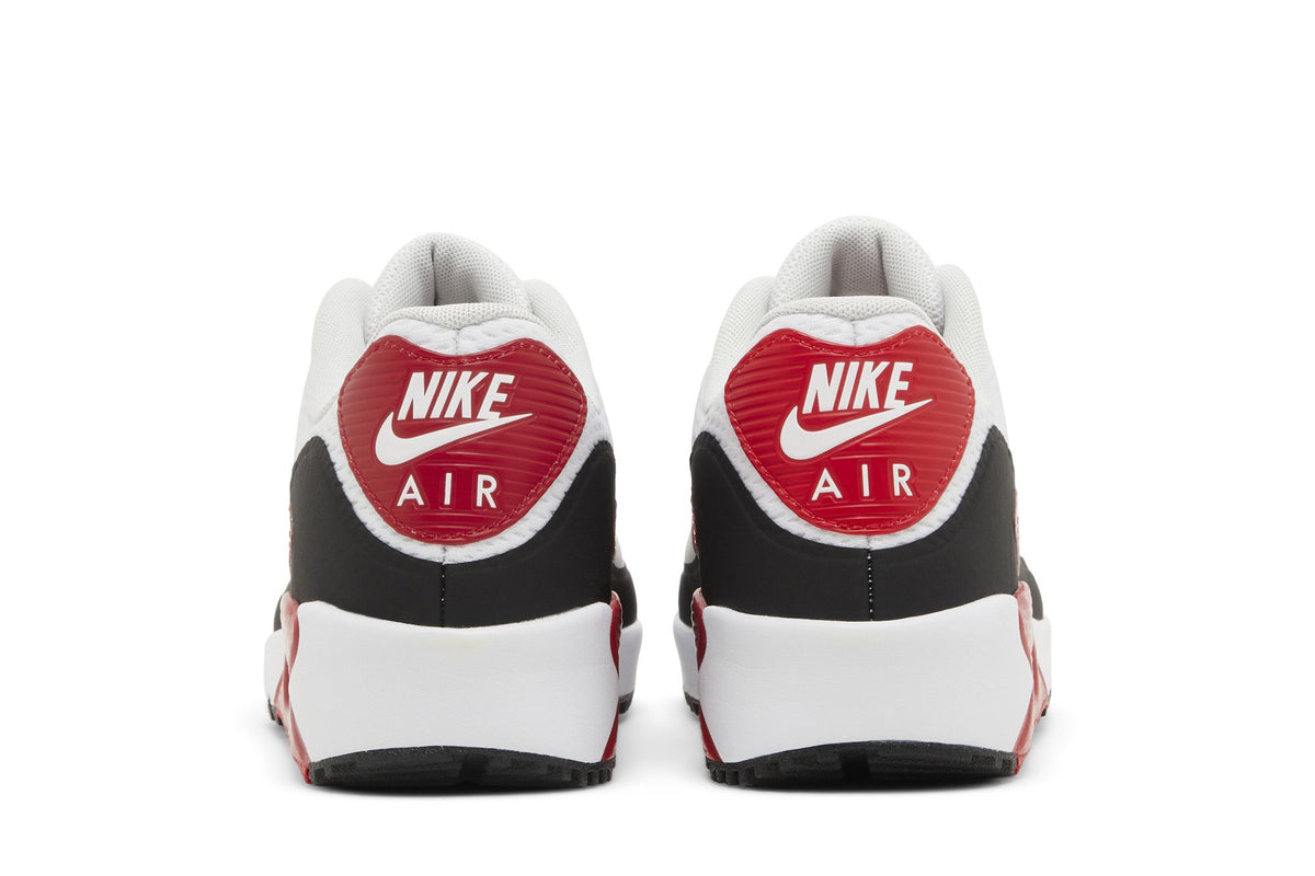 Nike Air Max 90 Golf White Black University Red sneaker afbeelding 6 - stylecode DX5999-162