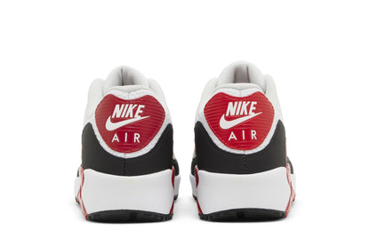 Nike Air Max 90 Golf White Black University Red sneaker afbeelding 6 - stylecode DX5999-162