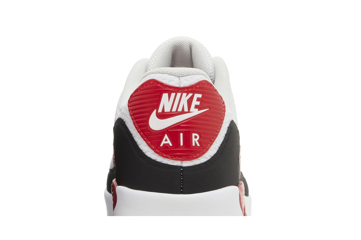 Nike Air Max 90 Golf White Black University Red sneaker afbeelding 7 - stylecode DX5999-162