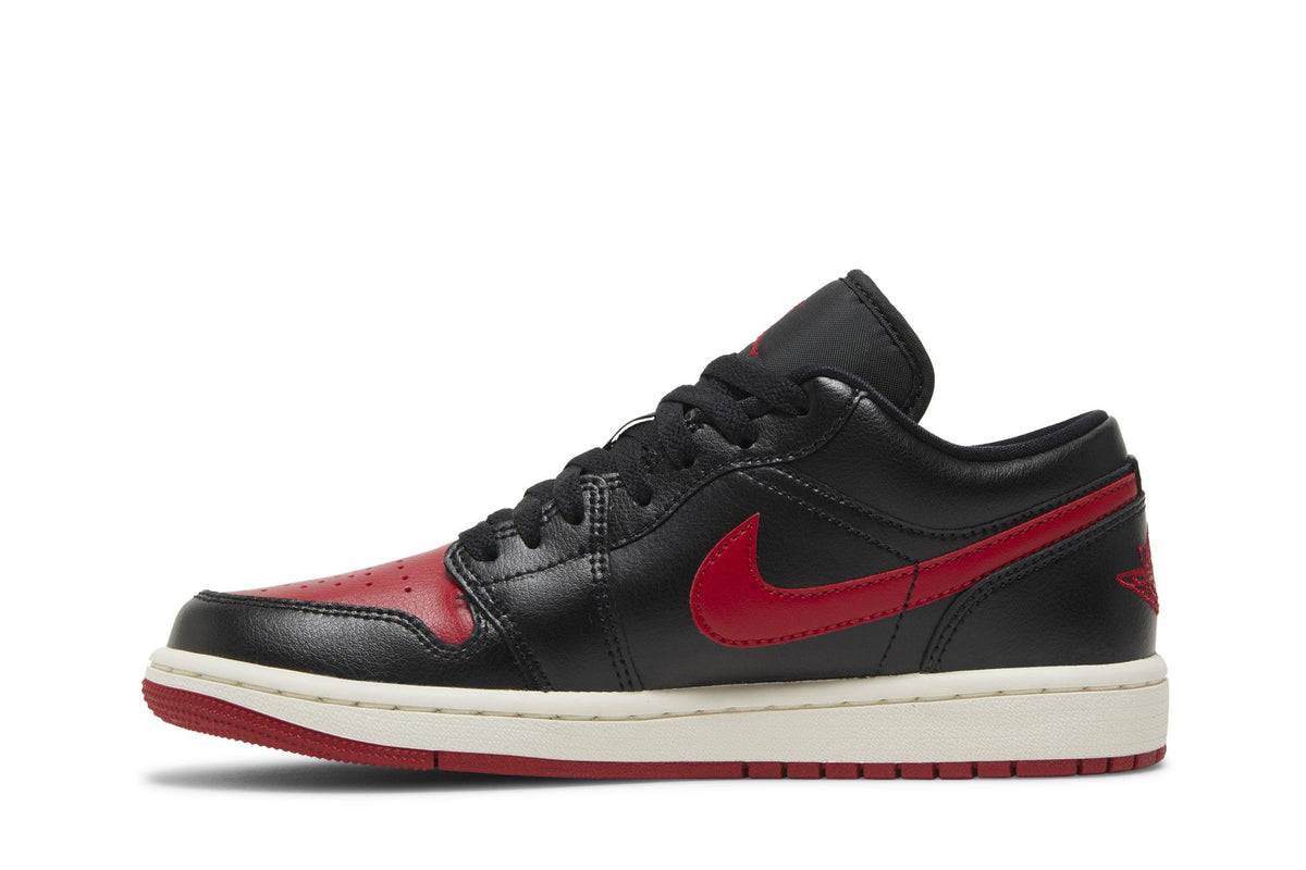 Jordan 1 Low Bred Sail (Women's) sneaker afbeelding 3 - stylecode DC0774-061