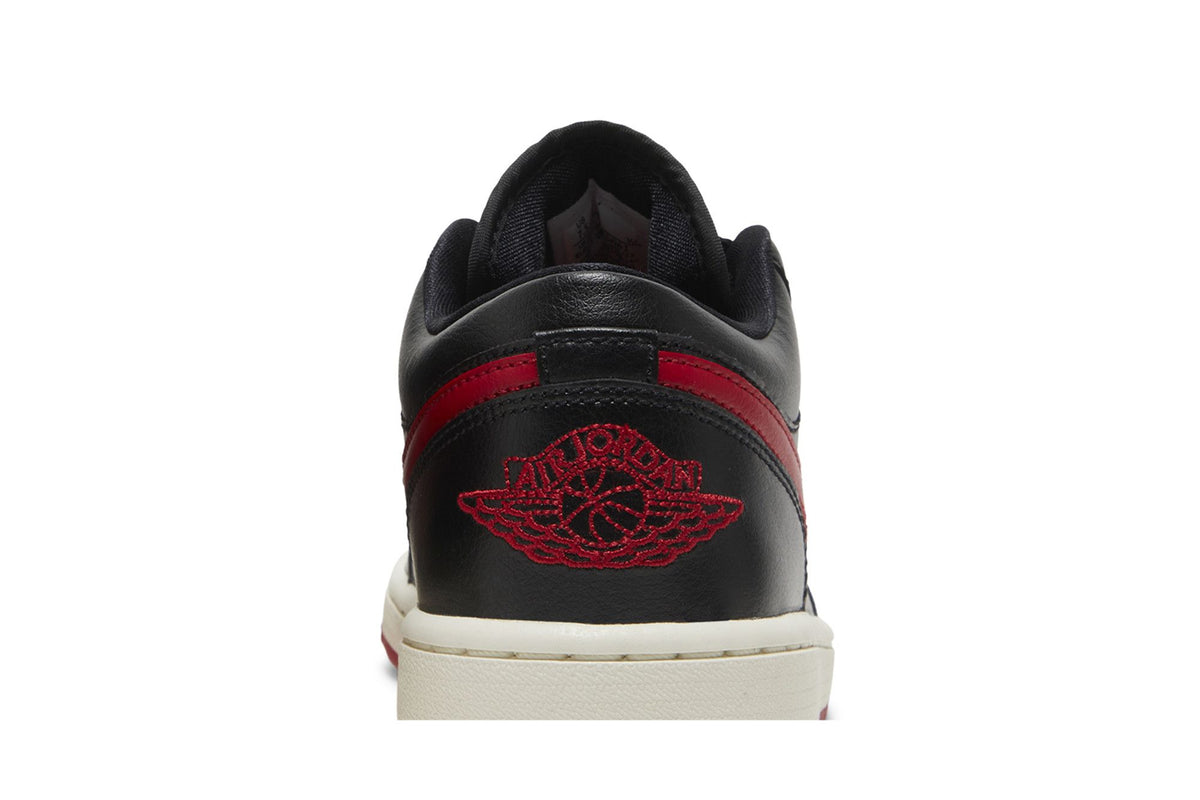 Jordan 1 Low Bred Sail (Women's) sneaker afbeelding 7 - stylecode DC0774-061