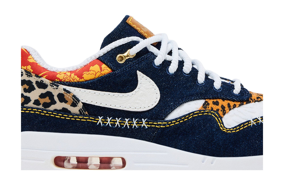 Nike Air Max 1 Premium Denim Leopard sneaker afbeelding 2 - stylecode FJ4452-432