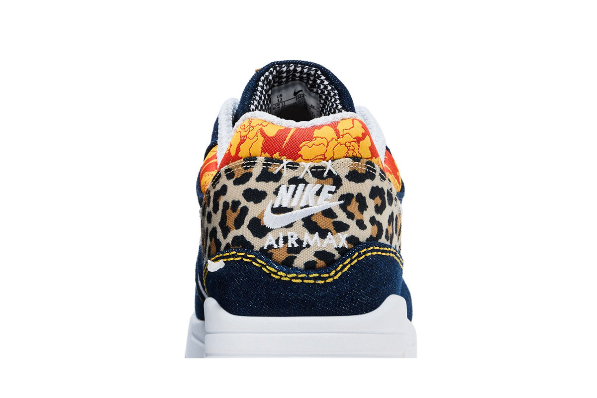 Nike Air Max 1 Premium Denim Leopard sneaker afbeelding 7 - stylecode FJ4452-432