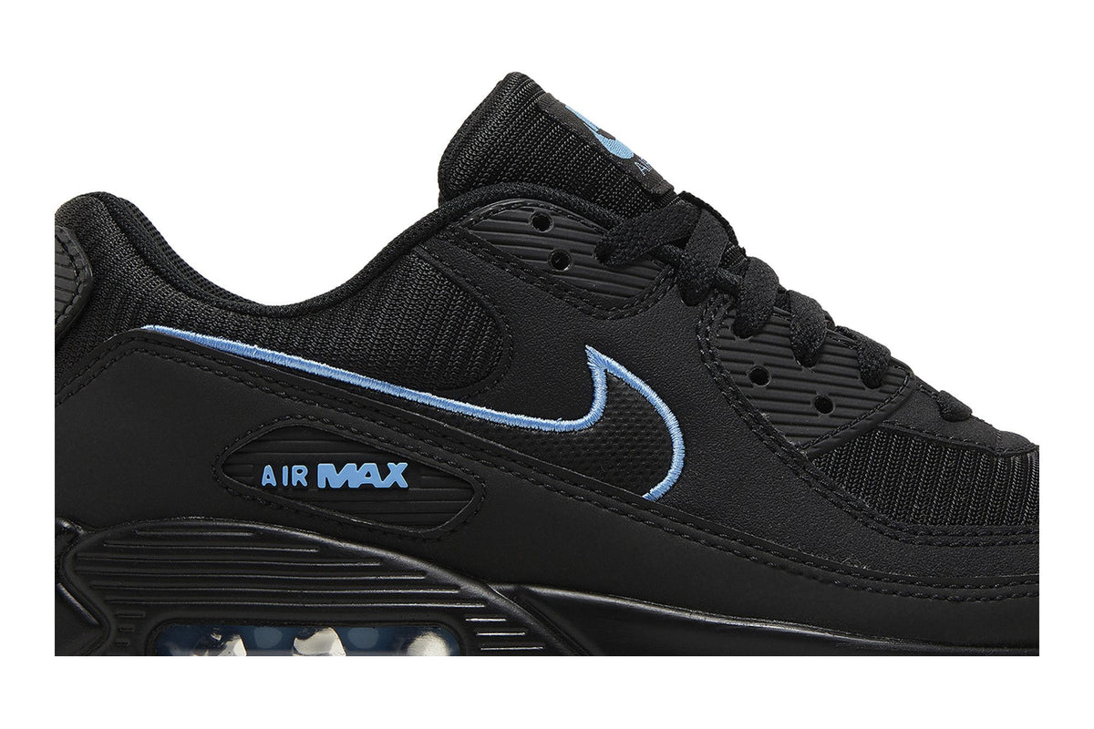 Nike Air Max 90 Black University Blue sneaker afbeelding 2 - stylecode FJ4218-001