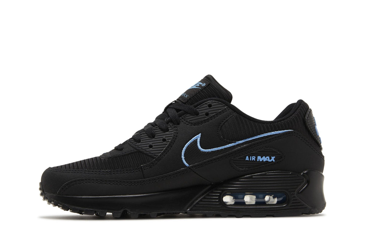 Nike Air Max 90 Black University Blue sneaker afbeelding 3 - stylecode FJ4218-001