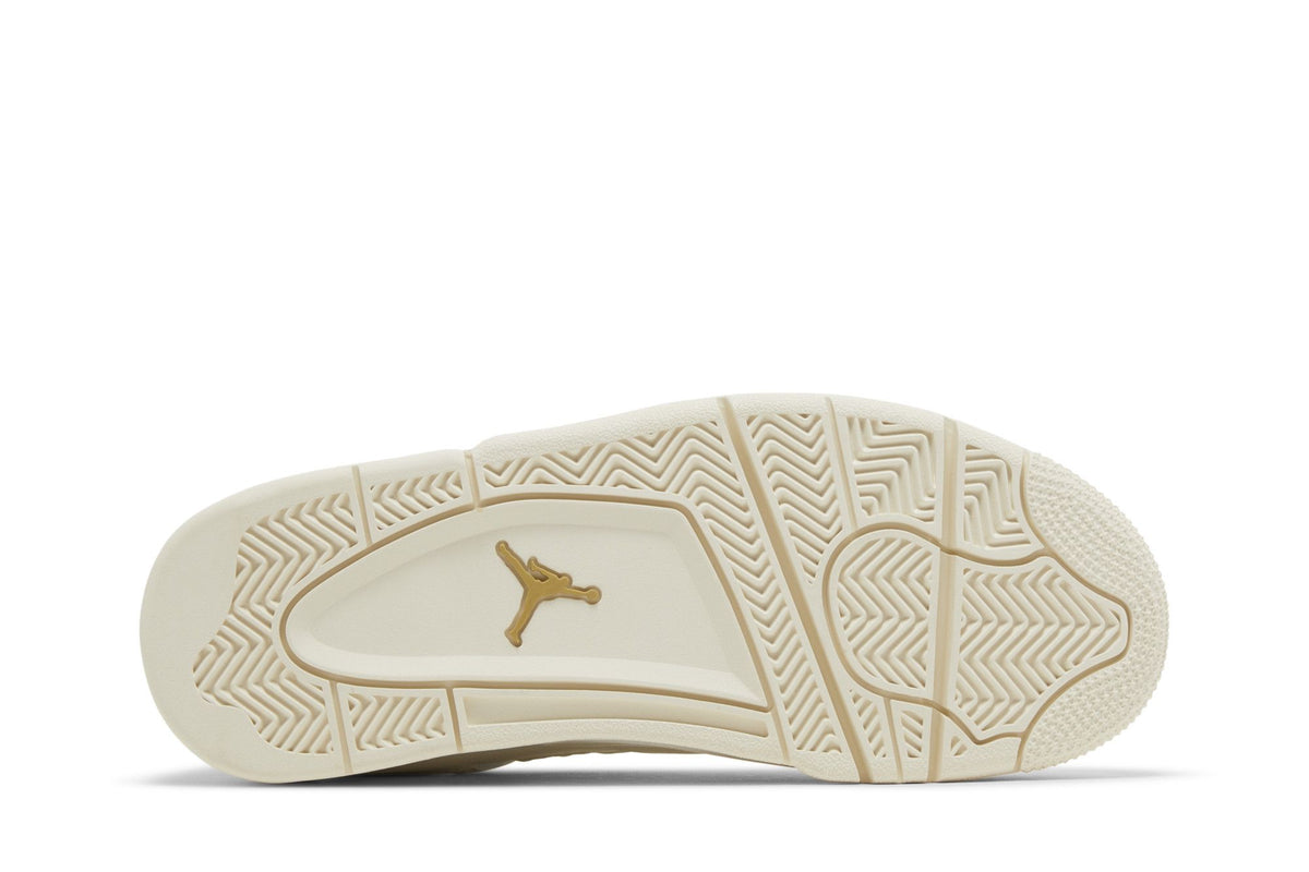 Jordan 4 Retro Metallic Gold (Women's) sneaker afbeelding 4 - stylecode AQ9129-170