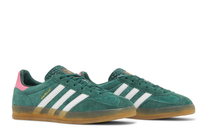 adidas Gazelle Indoor Collegiate Green Lucid Pink (Women's) sneaker afbeelding 8 - stylecode IG5929
