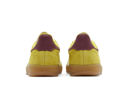 adidas Gazelle Indoor Bright Yellow Collegiate Burgundy (Women's) sneaker afbeelding 6 - stylecode IE7003