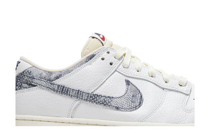 Nike Dunk Low New Americana Washed Denim sneaker afbeelding 2 - stylecode FN6881-100
