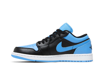 Jordan 1 Low Black University Blue sneaker afbeelding 3 - stylecode 553558-041