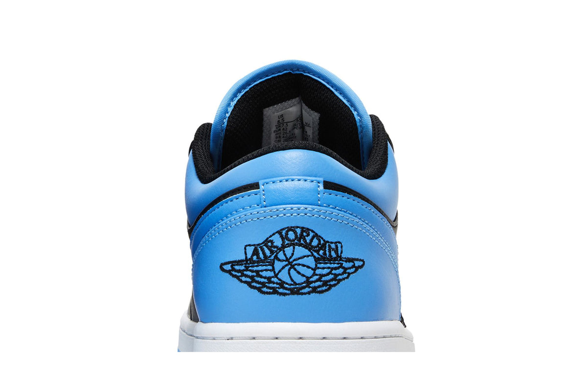 Jordan 1 Low Black University Blue sneaker afbeelding 7 - stylecode 553558-041