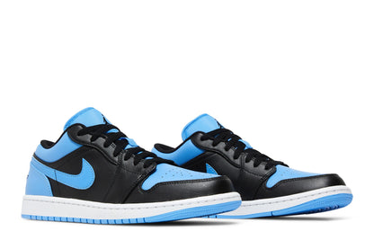 Jordan 1 Low Black University Blue sneaker afbeelding 8 - stylecode 553558-041