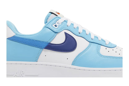 Nike Air Force 1 Low '07 LV8 Split Light Photo Blue Deep Royal sneaker afbeelding 2 - stylecode DZ2522-100