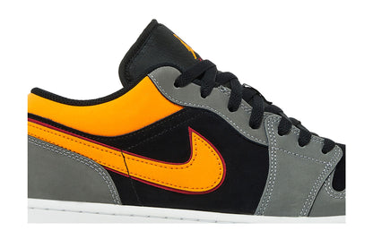 Jordan 1 Low SE Light Graphite Vivid Orange sneaker afbeelding 2 - stylecode FN7308-008
