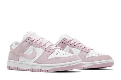 Nike Dunk Low Pink Corduroy (Women's) sneaker afbeelding 8 - stylecode FN7167-100