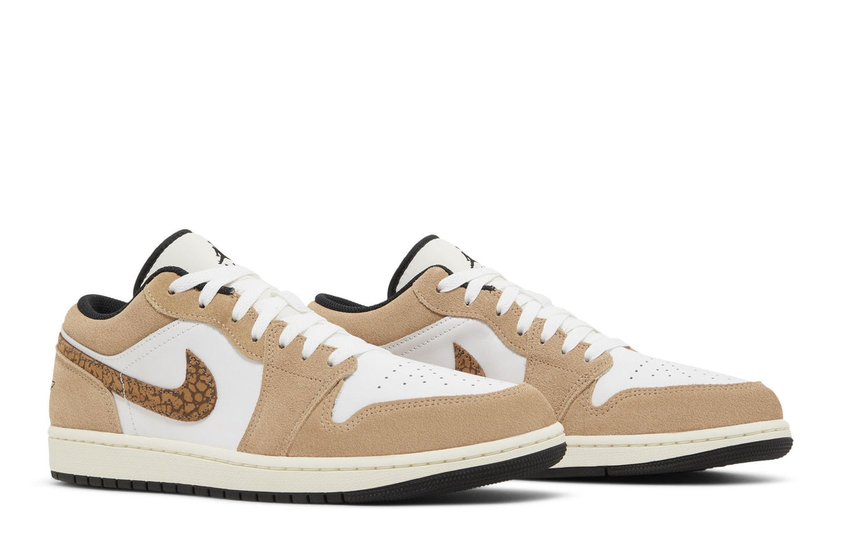 Jordan 1 Low SE Brown Elephant sneaker afbeelding 8 - stylecode DZ4130-201