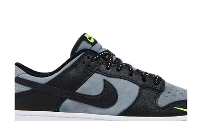 Nike Dunk Low Black Cool Grey Volt Mini Swoosh sneaker afbeelding 2 - stylecode FQ2205-001
