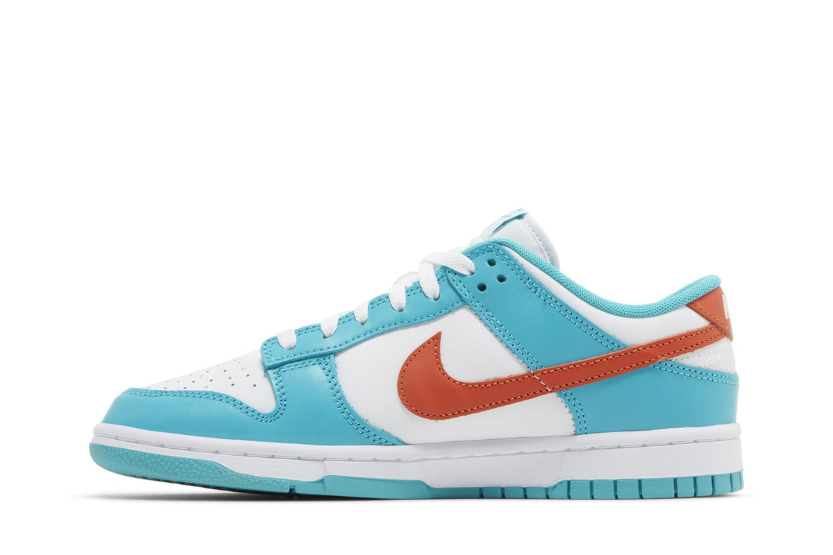 Nike Dunk Low Miami Dolphins sneaker afbeelding 3 - stylecode DV0833-102