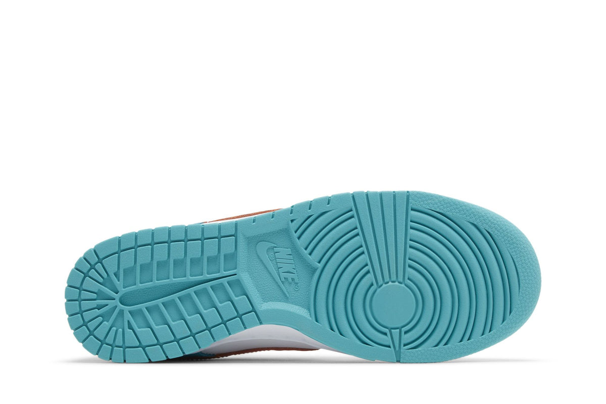 Nike Dunk Low Miami Dolphins sneaker afbeelding 4 - stylecode DV0833-102