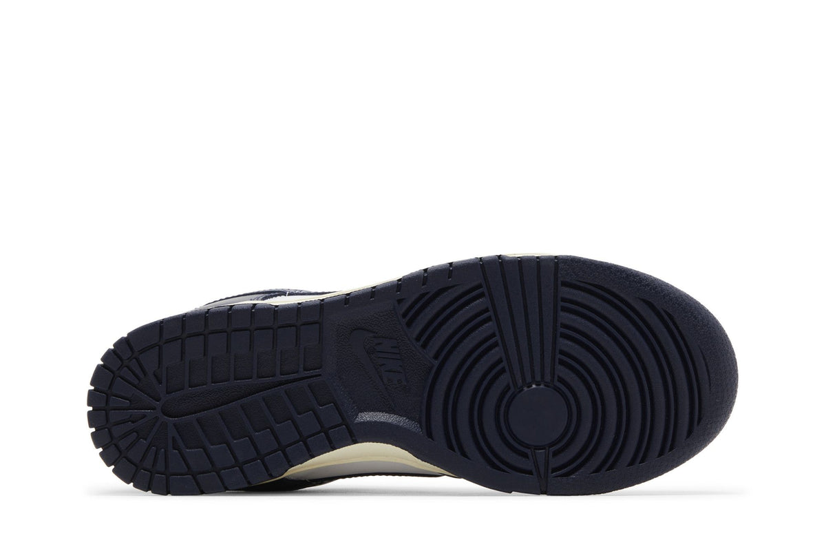 Nike Dunk Low PRM Vintage Navy (Women's) sneaker afbeelding 4 - stylecode FN7197-100