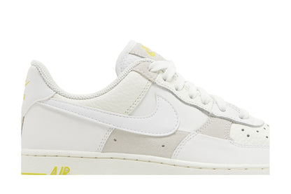 Nike Air Force 1 Low '07 UV Reactive Patchwork White Multicolor Yellow (Women's) sneaker afbeelding 2 - stylecode FQ0709-100
