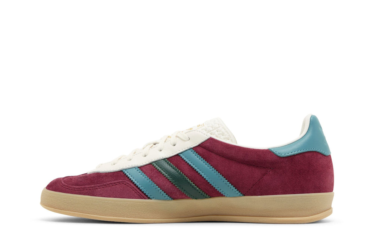 adidas Gazelle Indoor Collegiate Burgundy Arctic Fusion sneaker afbeelding 3 - stylecode IG4996