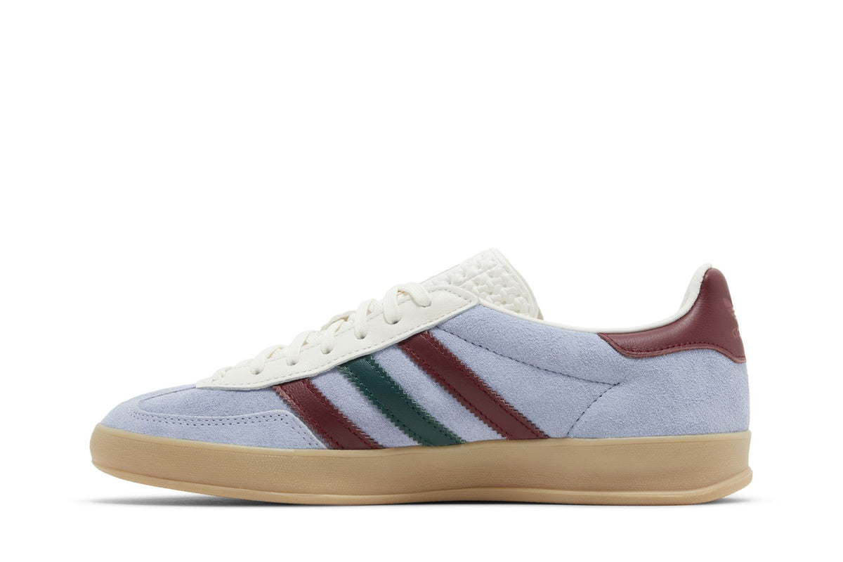 adidas Gazelle Indoor Blue Dawn Collegiate Burgundy sneaker afbeelding 3 - stylecode IG4994