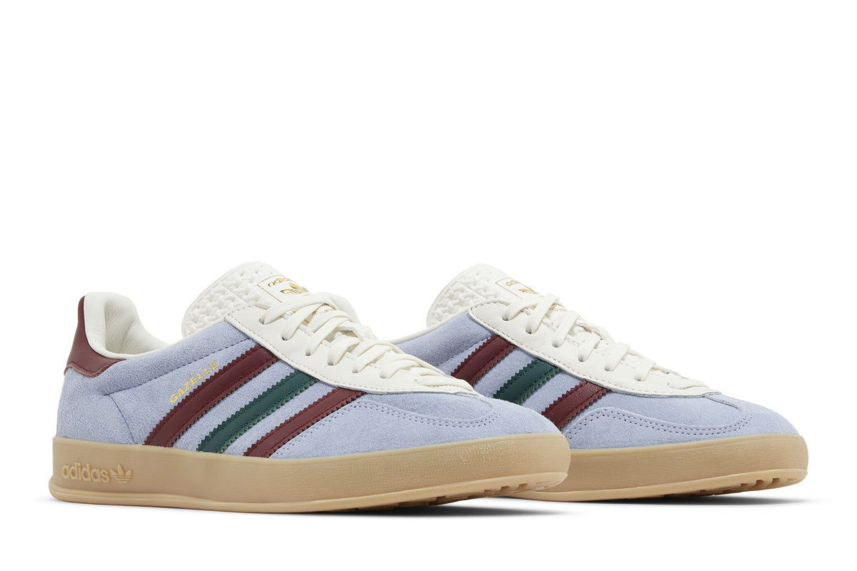 adidas Gazelle Indoor Blue Dawn Collegiate Burgundy sneaker afbeelding 8 - stylecode IG4994