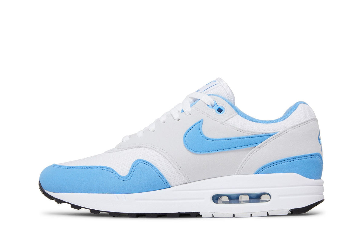 Nike Air Max 1 White University Blue sneaker afbeelding 3 - stylecode FD9082-103