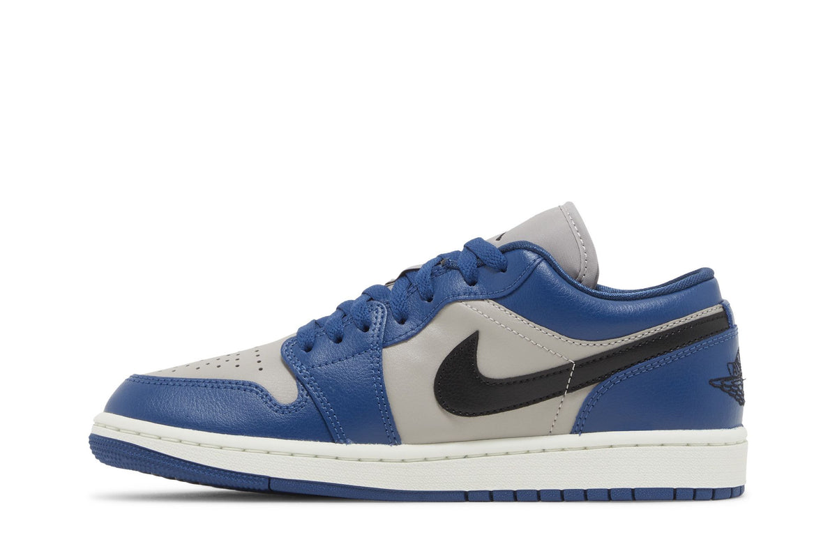 Jordan 1 Low French Blue College Grey (Women's) sneaker afbeelding 3 - stylecode DC0774-402