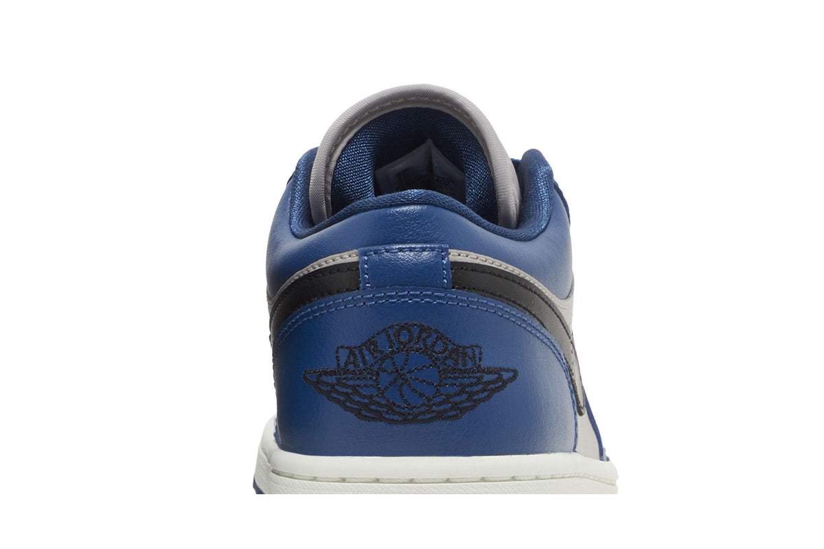 Jordan 1 Low French Blue College Grey (Women's) sneaker afbeelding 7 - stylecode DC0774-402