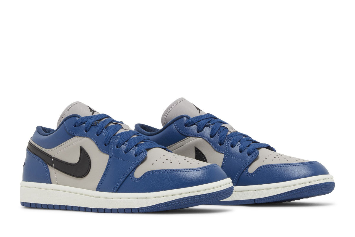 Jordan 1 Low French Blue College Grey (Women's) sneaker afbeelding 8 - stylecode DC0774-402