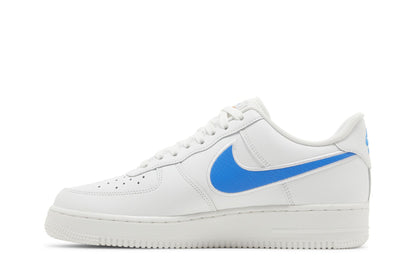 Nike Air Force 1 Low '07 Blue Label White sneaker afbeelding 3 - stylecode FN7804-100
