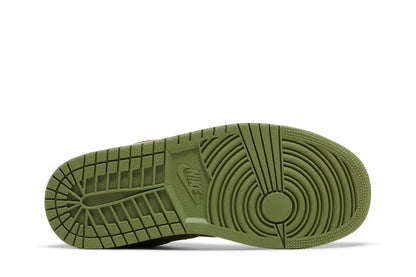 Jordan 1 Low SE Brown Kelp Sky J Light Olive (Women's) sneaker afbeelding 4 - stylecode FB9893-300