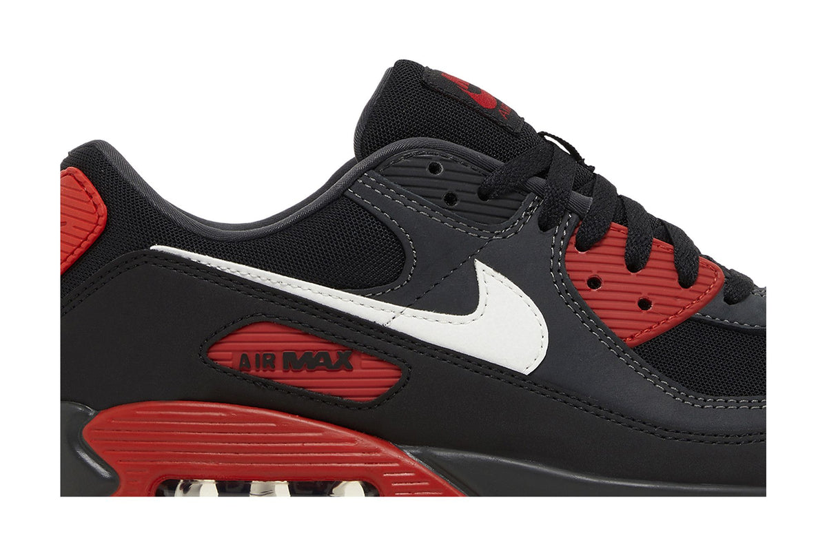 Nike Air Max 90 Anthracite Mystic Red sneaker afbeelding 2 - stylecode FB9658-001