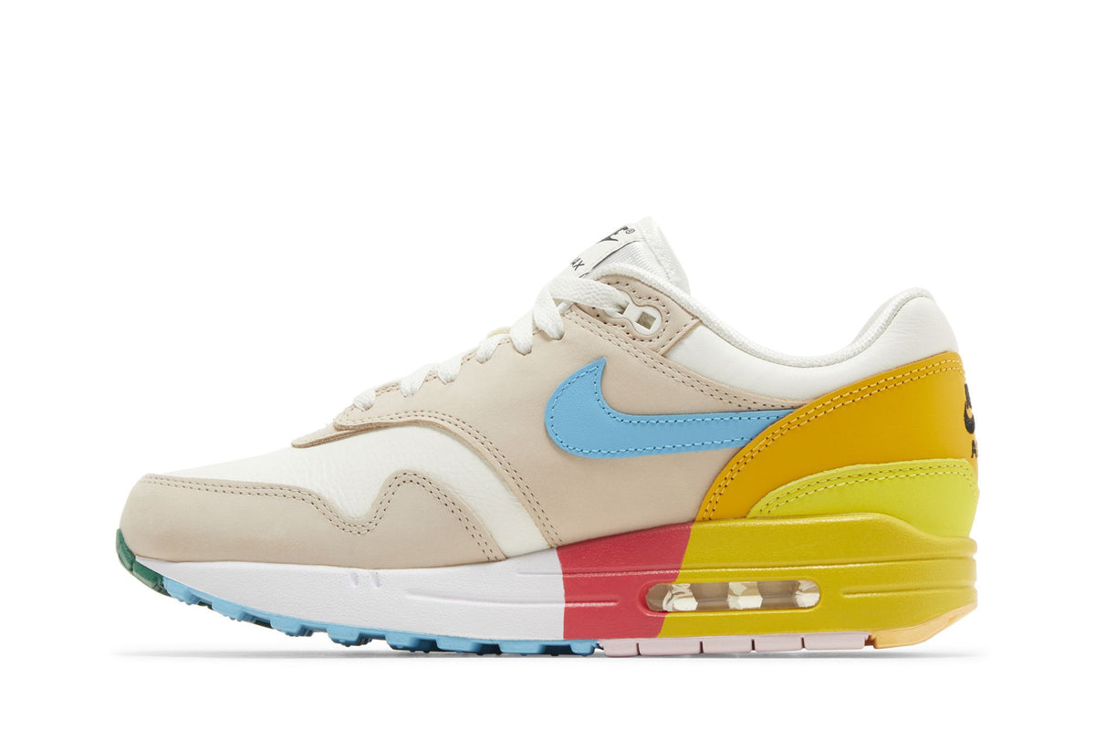 Nike Air Max 1 Khaki Multi-Color (Women's) sneaker afbeelding 3 - stylecode FQ2538-100